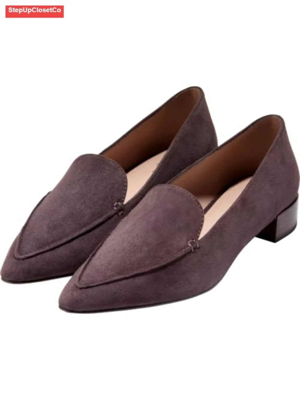 Women's Leather Loafers - Business Casual Slip-Ons